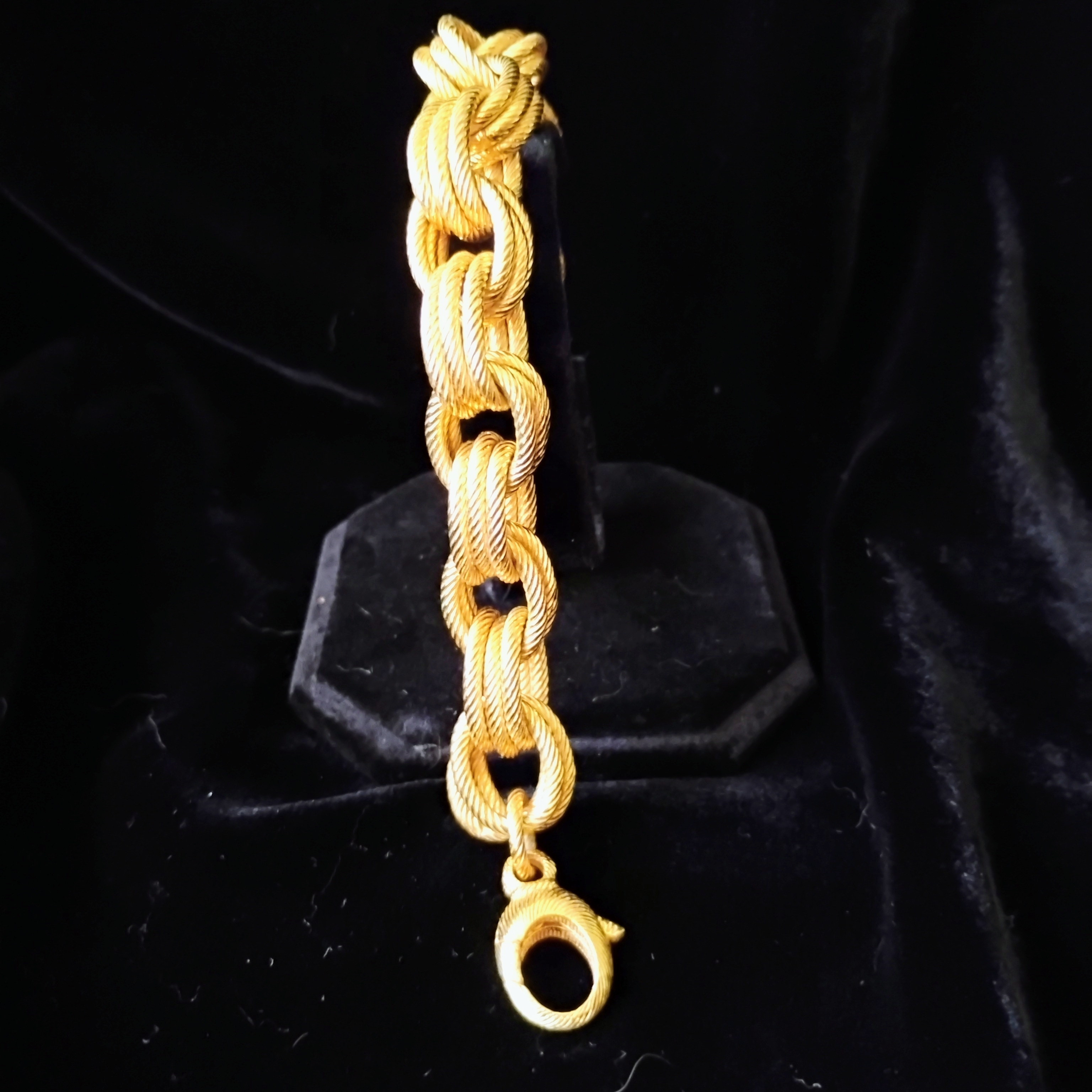 Bronzo Italia 18ct Gold Over Bronze 8